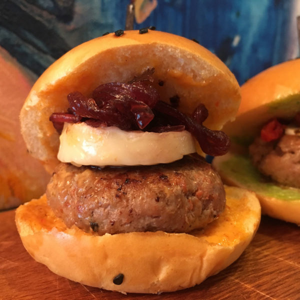 Mini Burger Trufada, Chori Burger, Asiatica, Hongos,